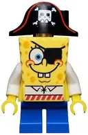 Minifigurka: BOB032:  SpongeBob - Pirate