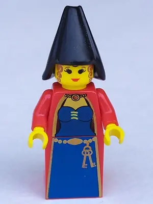 CAS033:  Knights' Kingdom - Queen Leonora (Maiden with Black Cone Hat)