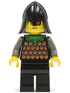 CAS042:  Knights' Kingdom - Robber 1, Black Neck-Protector