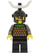 Minifigurka: CAS043:  Knights' Kingdom - Gilbert the Bad, Black Dragon Helmet, Horns