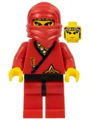 Minifigurka: CAS050NEW:  Ninja - Red (Reissue)