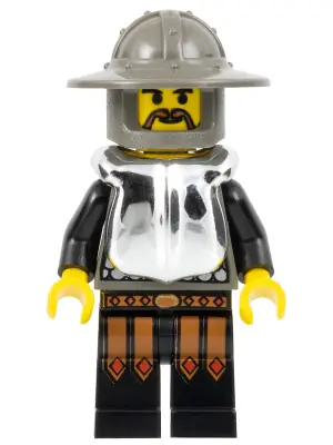 CAS202:  Knights' Kingdom - Helmet and Chrome Silver Armor