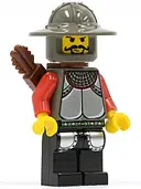Minifigurka: CAS246:  Knights' Kingdom - Knight 1, Quiver