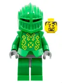 Minifigurka: CAS261:  Knights' Kingdom II - Rascus with Armor, Plain Torso