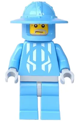CAS276:  Knights' Kingdom II - Jayko Printed Torso, Broad Brim Helmet, Elderly Face (Chess Pawn)