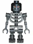Minifigurka: CAS327:  Fantasy Era - Skeleton Warrior 1, Black