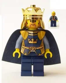 CAS332:  Fantasy Era - Crown King with Cape