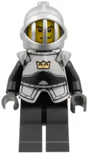 Minifigurka: CAS334:  Fantasy Era - Crown Knight Plain with Breastplate, Grille Helmet, Scowl