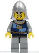 Minifigurka: CAS367:  Fantasy Era - Crown Knight Quarters, Helmet with Neck Protector, 3 Spots under Left Eye