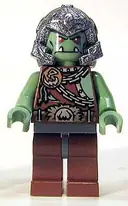 Minifigurka: CAS368:  Fantasy Era - Troll Warrior 3