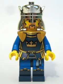 CAS422:  Fantasy Era - Crown King, No Cape, Printed Legs