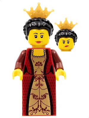 CAS469:  Kingdoms - Queen with Black Hair
