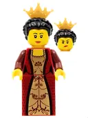 Minifigurka: CAS469:  Kingdoms - Queen with Black Hair