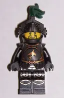 Minifigurka: CAS495:  Kingdoms - Dragon Knight Armor with Chain, Helmet with Visor, Beard