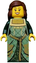 Minifigurka: CAS503:  Kingdoms - Green Princess