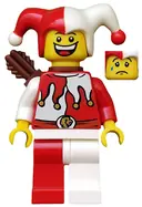 Minifigurka: CAS512:  Kingdoms - Jester with Quiver (Chess Knight)