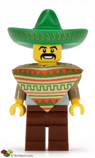 COL017:  Mariachi / Maraca Man, Series 2 (Minifigure Only without Stand and Accessories)