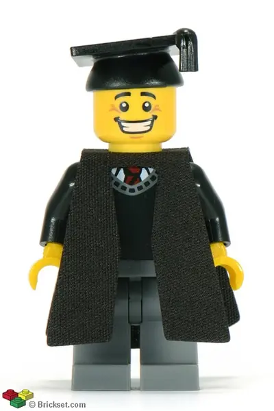 COL065:  Graduate, Series 5 (Minifigure Only without Stand and Accessories)