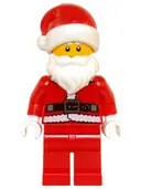 Minifigurka: COL122:  Santa, Series 8 (Minifigure Only without Stand and Accessories)