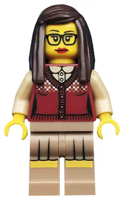 COL145:  Librarian, Series 10 (Minifigure Only without Stand and Accessories)