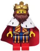 Minifigurka: COL195:  Classic King, Series 13 (Minifigure Only without Stand and Accessories)