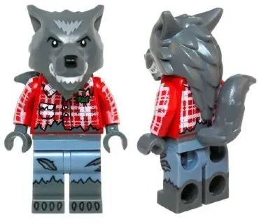 COL211:  Wolf Guy, Series 14 (Minifigure Only without Stand and Accessories)