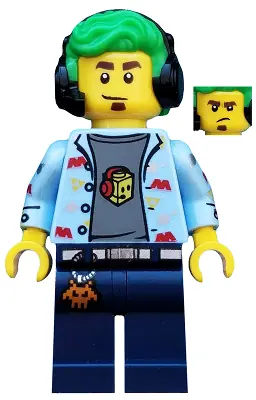 COL341:  Video Game Champ, Series 19 (Minifigure Only without Stand and Accessories)