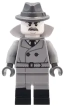 Minifigurka: COL424:  Film Noir Detective, Series 25 (Minifigure Only without Stand and Accessories)