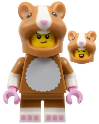 COL449:  Hamster Costume Fan, Series 27 (Minifigure Only without Stand and Accessories)