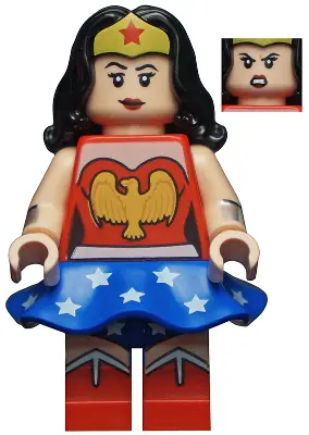 COLSH02:  Wonder Woman, DC Super Heroes (Minifigure Only without Stand and Accessories)