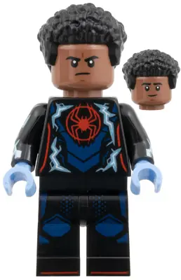 COLSPI01:  Miles Morales / Spider-Man, Spider-Man Across the Spider-Verse (Minifigure Only without Stand and Accessories)