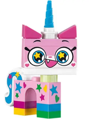 COLUNI01:  Rainbow Unikitty, Unikitty!, Series 1 (Character Only without Stand)