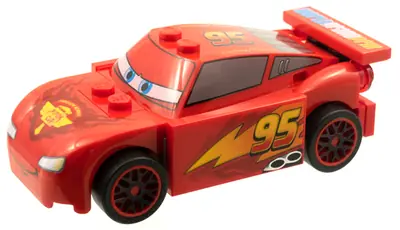 CRS068:  Lightning McQueen - Piston Cup Hood, Red and Black Wheels