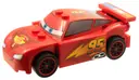 Minifigurka: CRS068:  Lightning McQueen - Piston Cup Hood, Red and Black Wheels