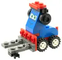 Minifigurka: CRS071:  Forklift - Raoul ÇaRoul's Pit Crew