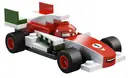 Minifigurka: CRS084:  Francesco Bernoulli - Red 2 x 8 Plate