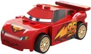 Minifigurka: CRS095:  Lightning McQueen - Piston Cup Hood, White and Gold Wheels, Red 2 x 8 Plate, 3 Green 1 x 2 Plates