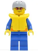 Minifigurka: CTY0078:  Coast Guard City - Speedboat Pilot