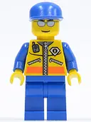Minifigurka: CTY0089:  Coast Guard City - Patroller 3