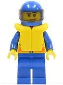 Minifigurka: CTY0109:  Coast Guard City - Speedboat Driver