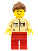 Minifigurka: CTY0135:  Farm Hand, Female