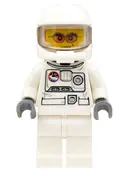 Minifigurka: CTY0223:  Spacesuit, White Legs, Space Helmet, Orange Sunglasses