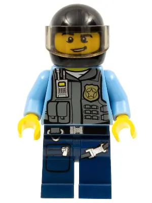 CTY0357:  Police - LEGO City Undercover Elite Police Motorcycle Officer