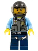 Minifigurka: CTY0357:  Police - LEGO City Undercover Elite Police Motorcycle Officer