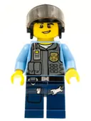 Minifigurka: CTY0361:  Police - LEGO City Undercover Elite Police Officer 2