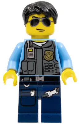 CTY0376:  Police - LEGO City Undercover Elite Police Officer 5