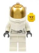 Minifigurka: CTY0384:  Astronaut, White Legs, Underwater Helmet, Visor