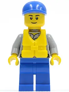 CTY0408:  Coast Guard City - Crew Member, Blue Cap