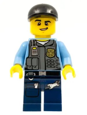 CTY0432:  Police - LEGO City Undercover Elite Police Officer 8