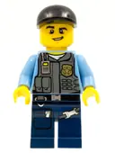 Minifigurka: CTY0432:  Police - LEGO City Undercover Elite Police Officer 8